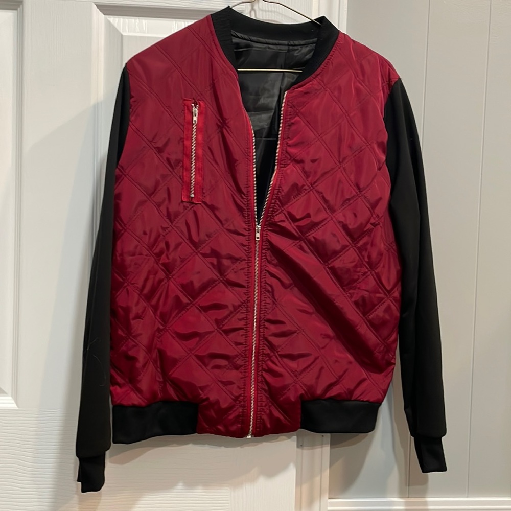 Women’s Patterned Two-Tone Jacket